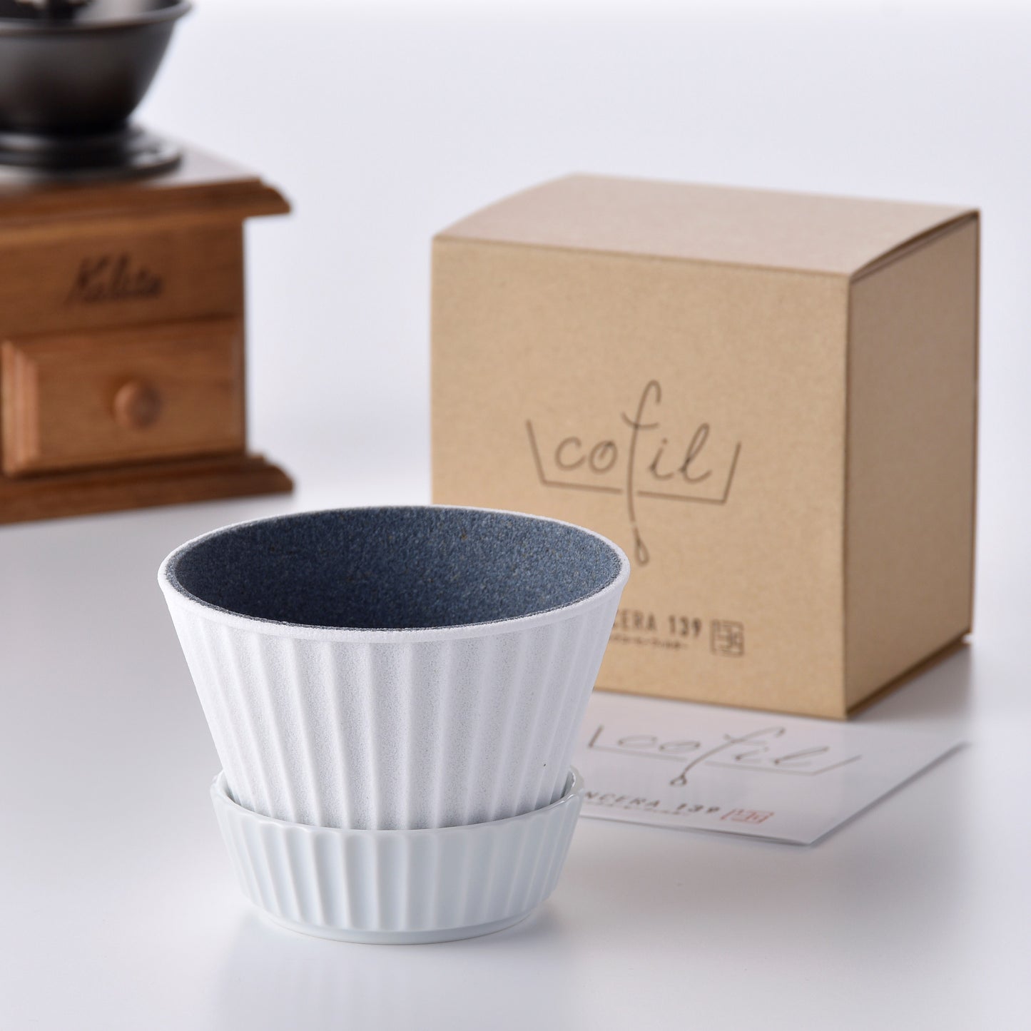 Cofil セラミックコーヒーフィルター 白