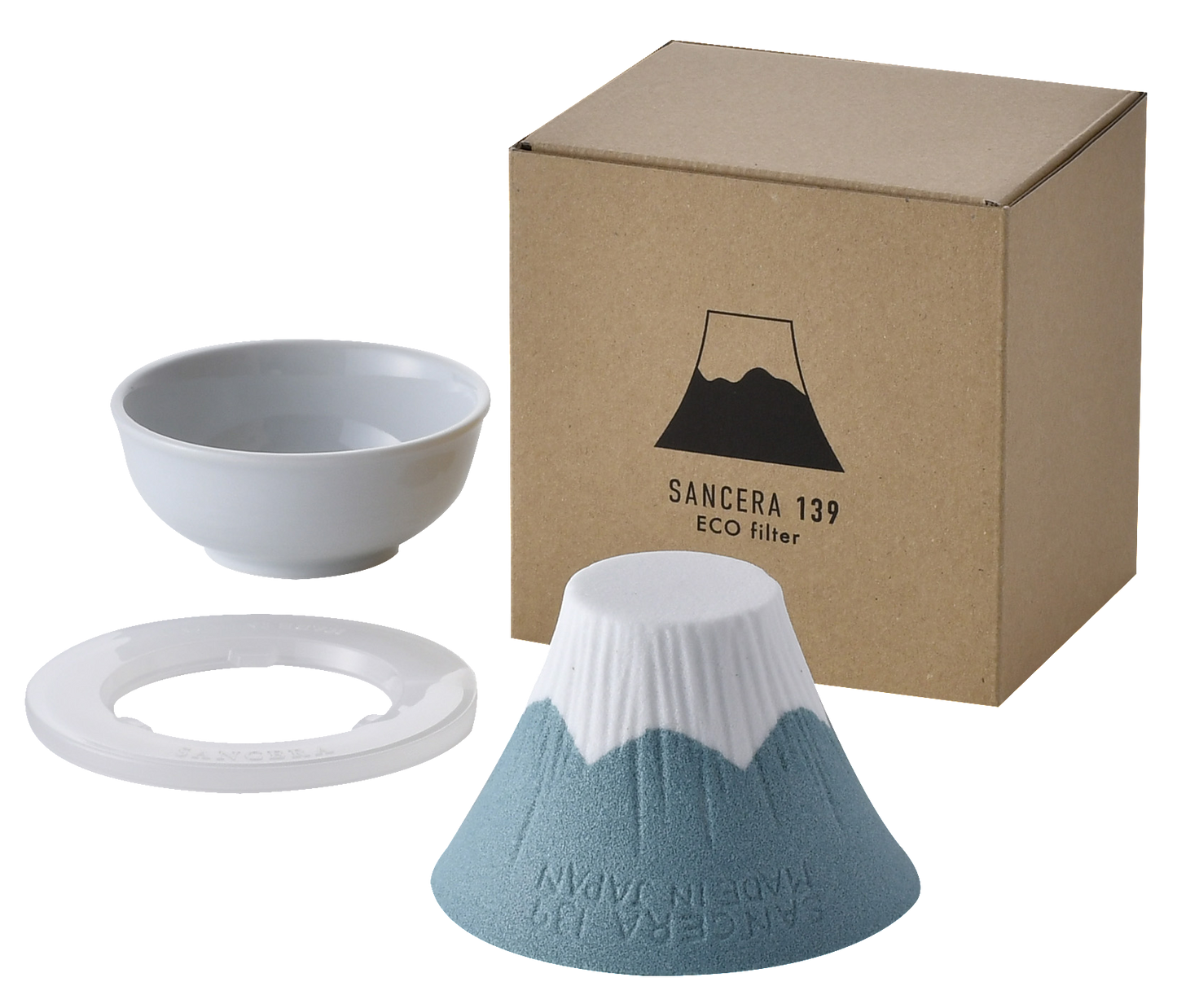 ECO filter 富士山 セラミックコーヒーフィルター 緑青