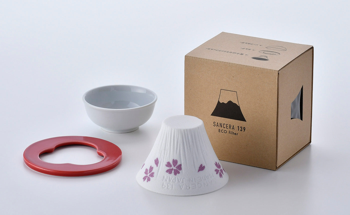 ECO filter 富士山 セラミックコーヒーフィルター さくら