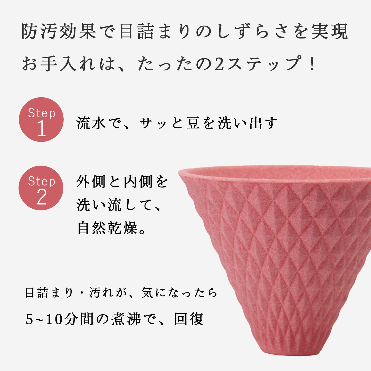 ekubo セラミックコーヒーフィルター