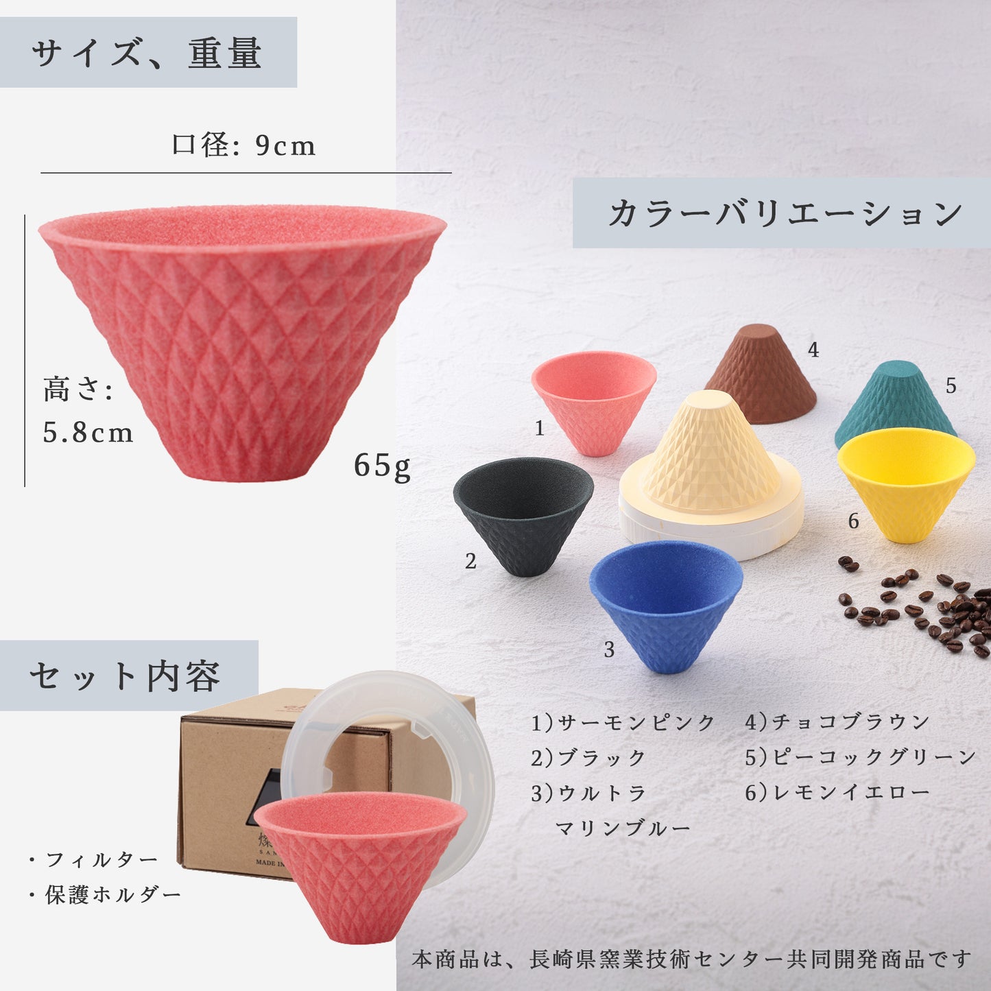 ekubo one drip セラミックコーヒーフィルター